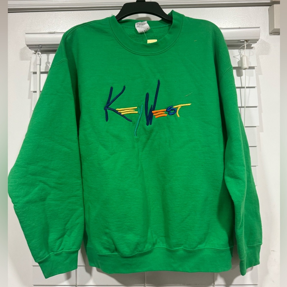 Green key west Crewneck sweatshirt